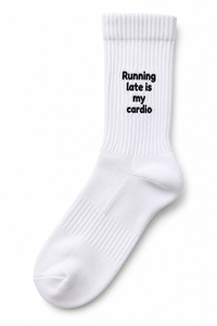 Running late & Dino Embroidered Socks Bundle