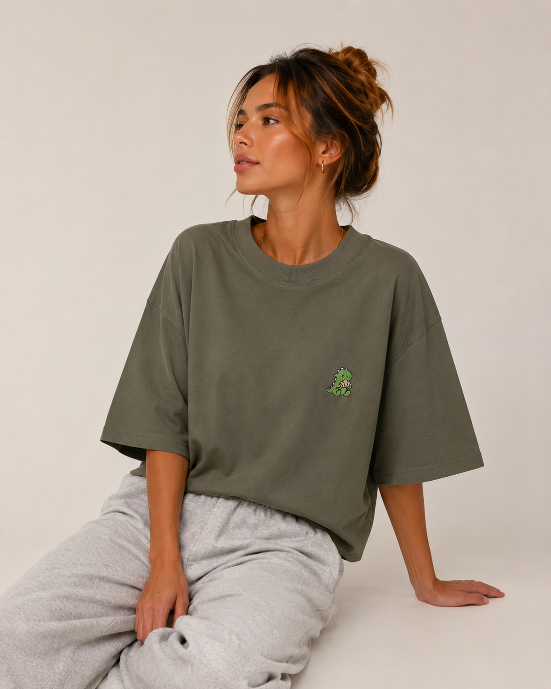 Overthinking Tee — Olive