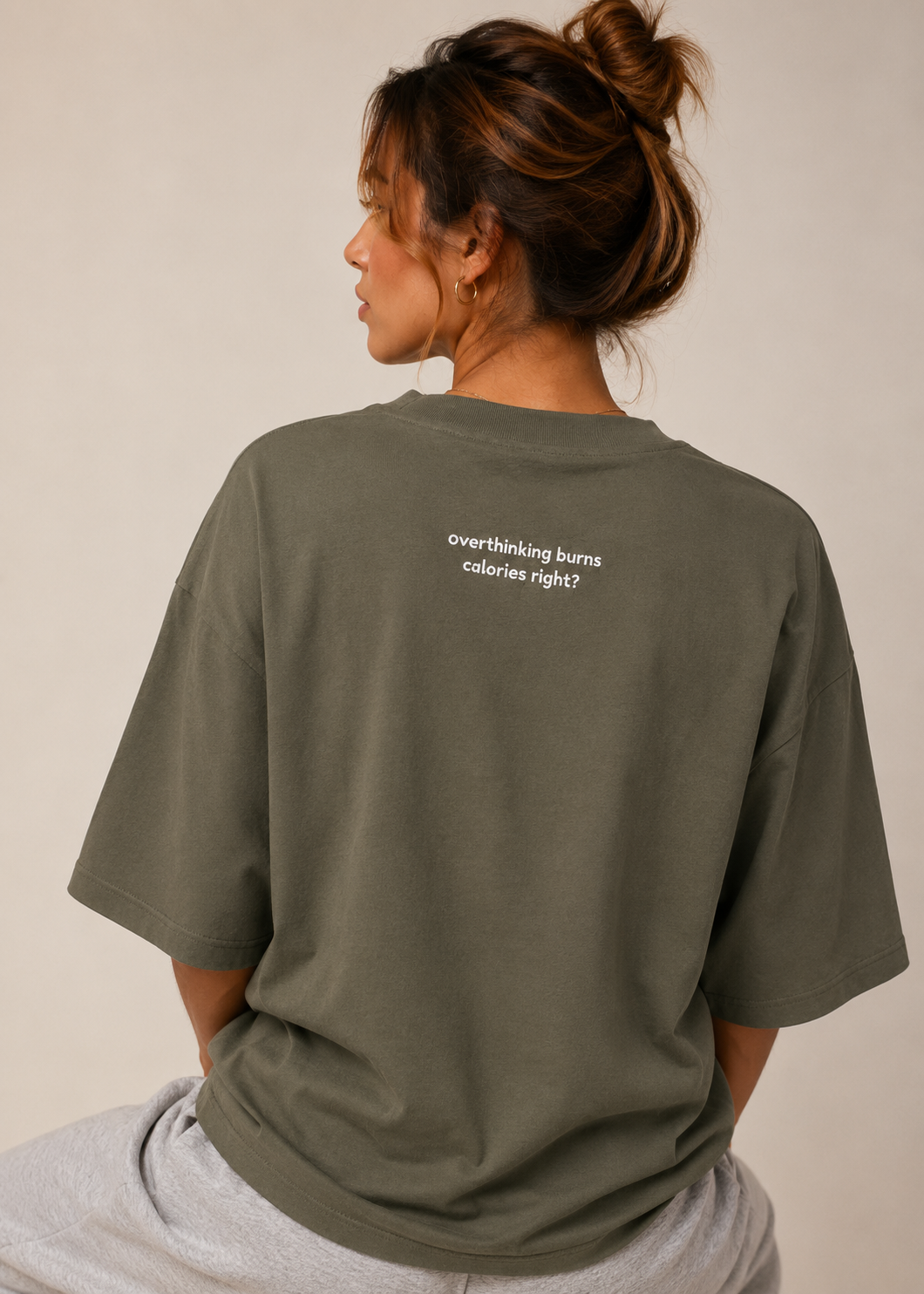 Overthinking Tee — Olive