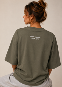 Overthinking Tee — Olive