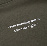 Overthinking Tee — Olive