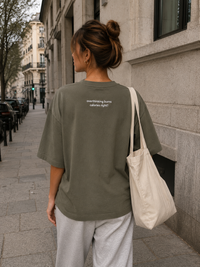 Overthinking Tee — Olive