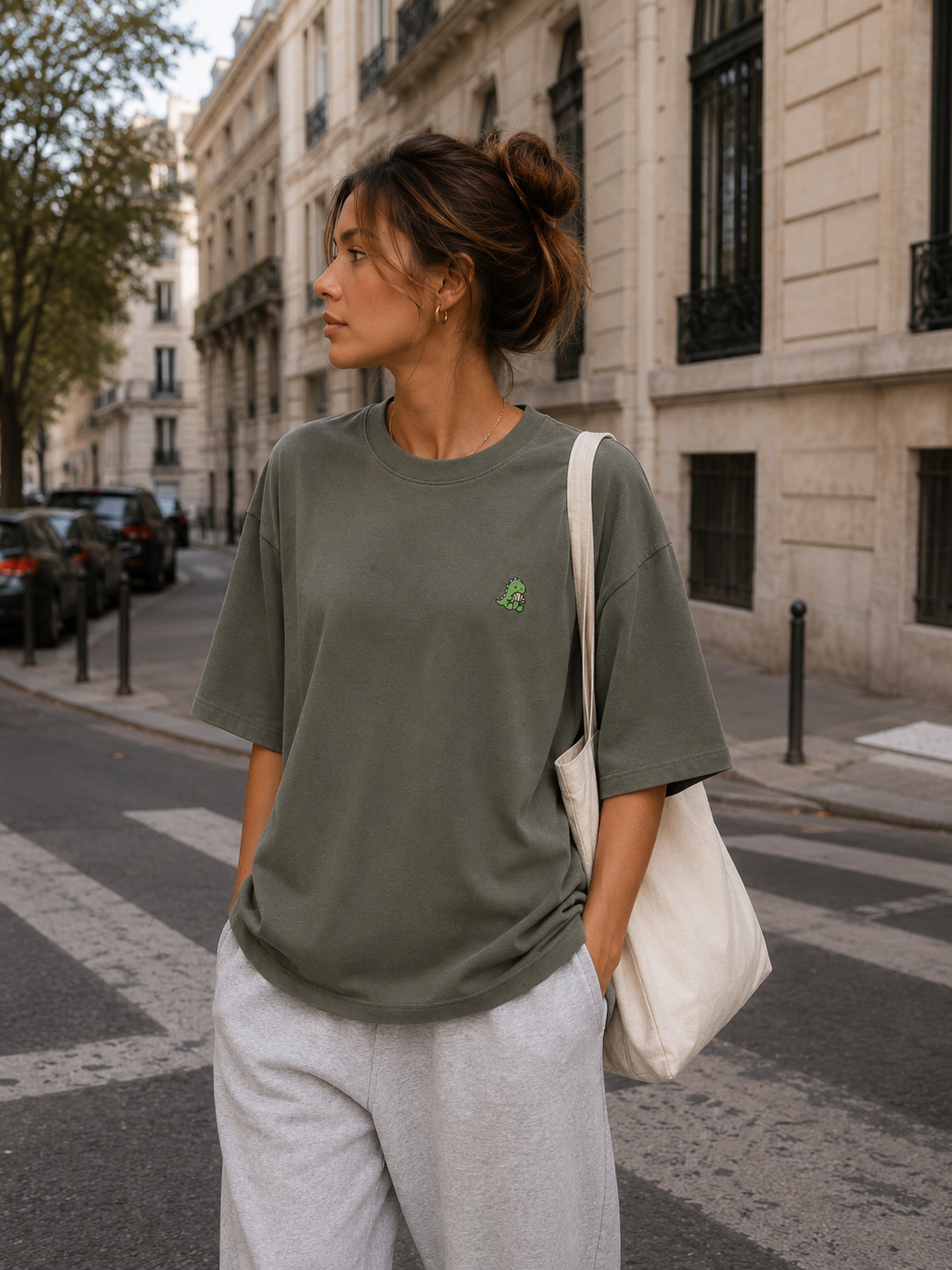 Overthinking Tee — Olive