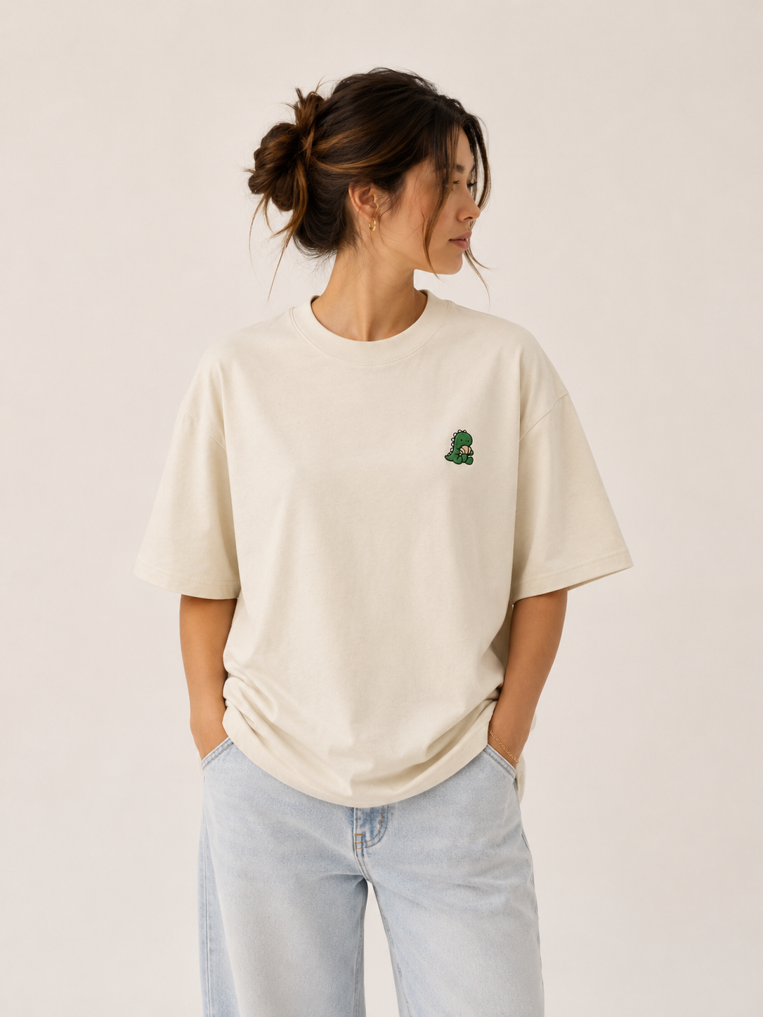 Overthinking Tee — Beige