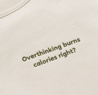 Overthinking Tee — Beige