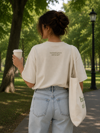 Overthinking Tee — Beige