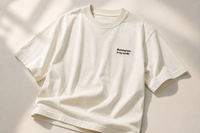 Running late oversized tee - Beige