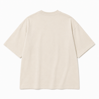 Running late oversized tee - Beige
