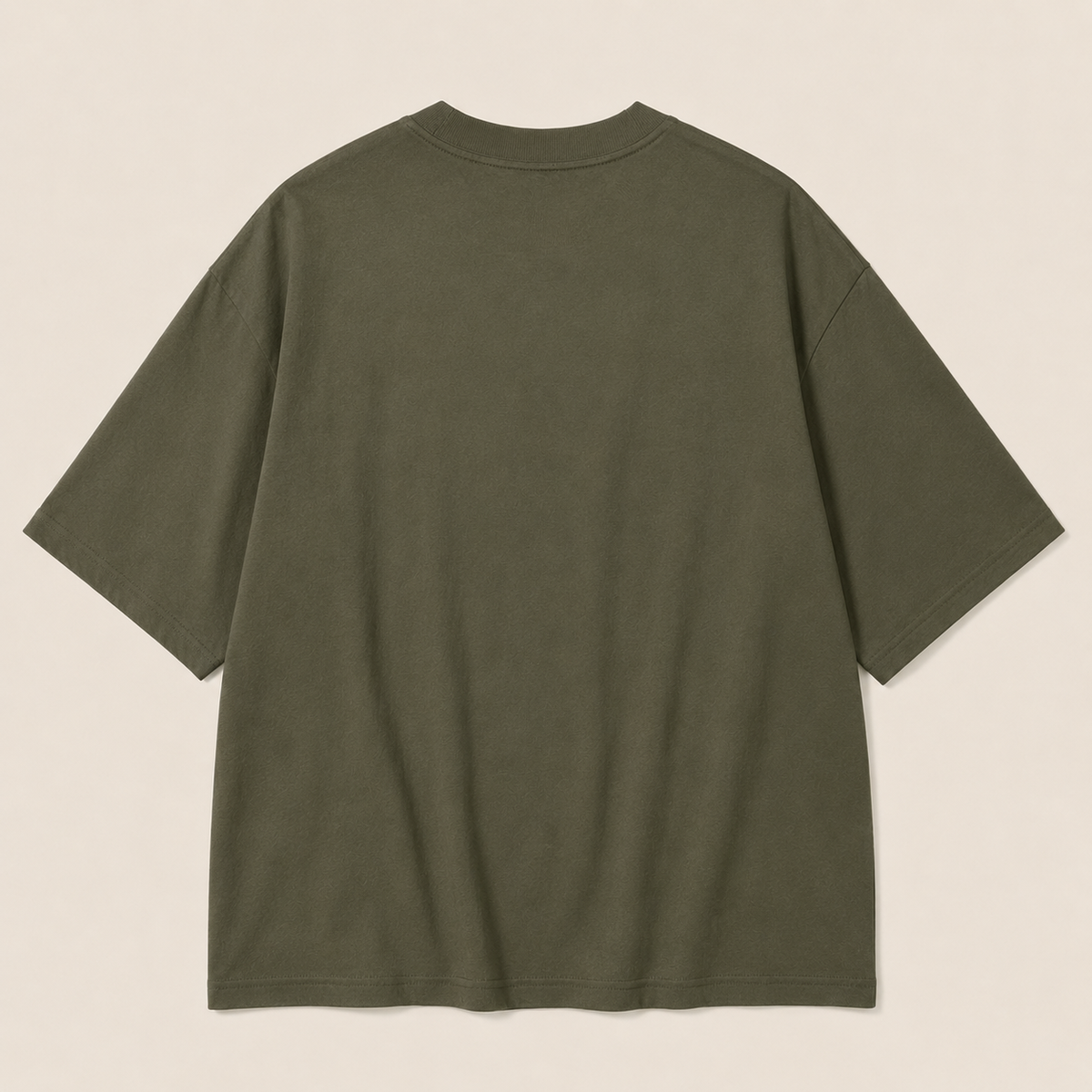 Running late oversized tee - Olive