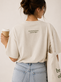 Overthinking Tee — Beige