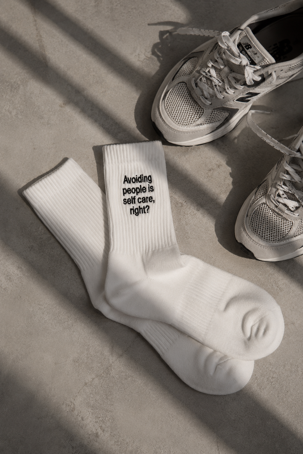Avoiding people socks