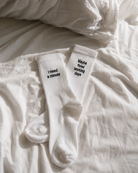 I need a minute Socks