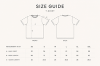 I need a minute beige oversize tee