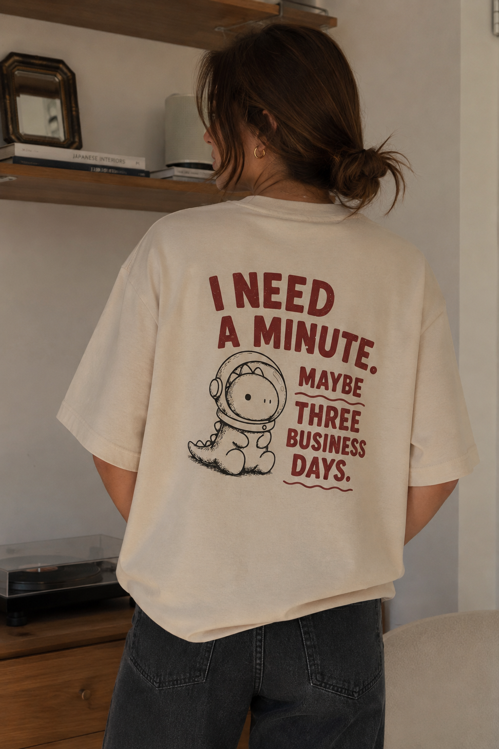 I need a minute unisex tee