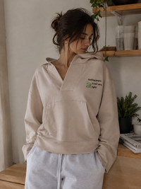 Avoiding people hoodie