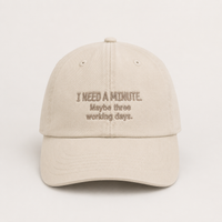 Need a minute cap