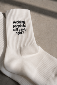 Avoiding people socks