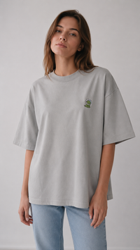Little Dino Tee — grey
