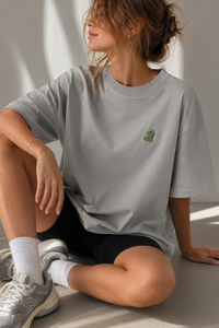 Little Dino Tee — grey