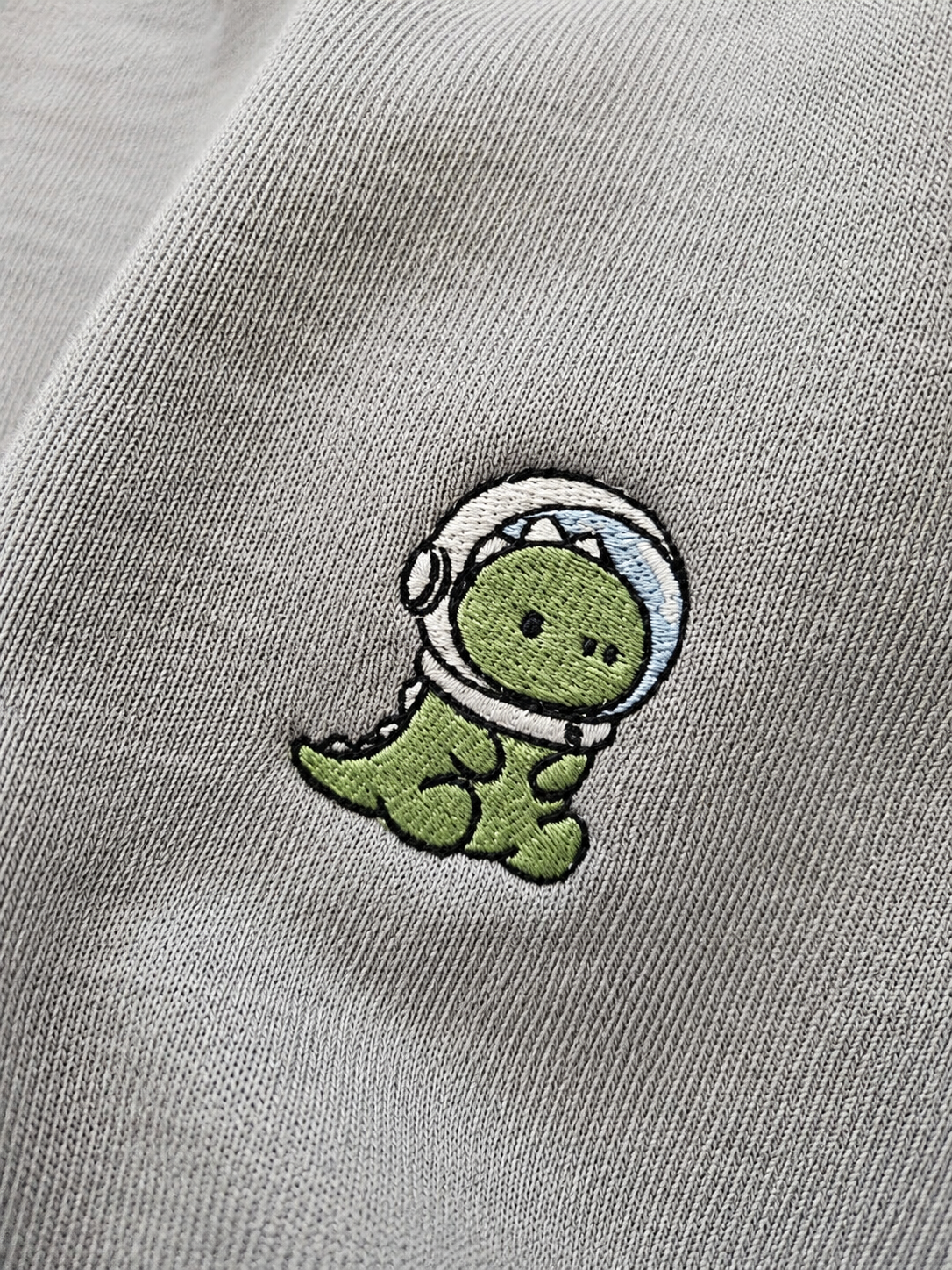 Little Dino Tee — grey