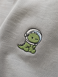 Little Dino Tee — grey