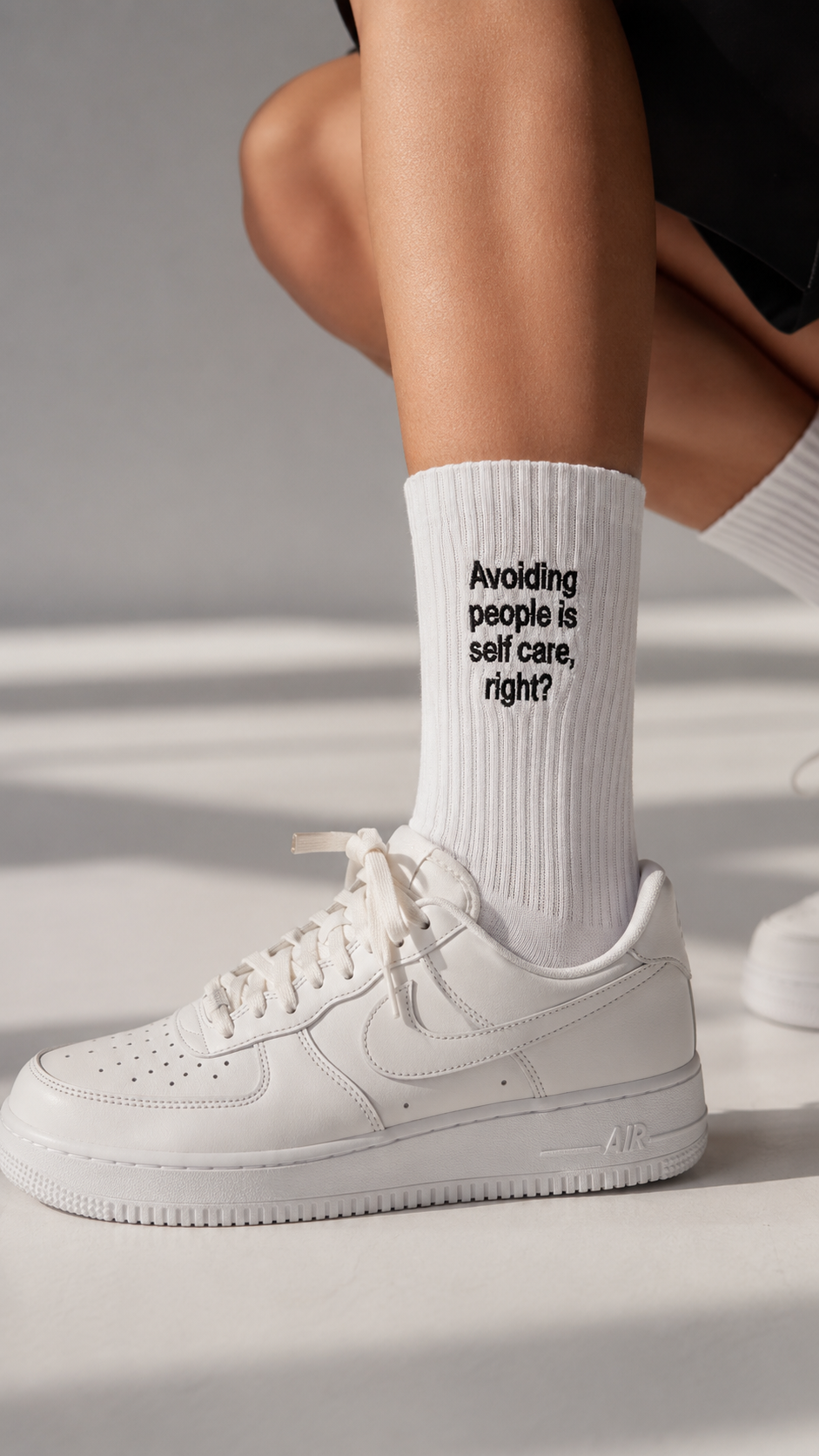 Avoiding people socks